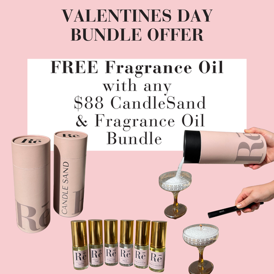 Candle Sand + 2 Fragrance Oils